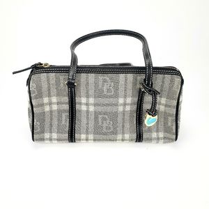 Sale! [Dooney & Bourke] Plaid Monogram Barrel Bag